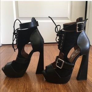 Jeffery Campbell Black heels